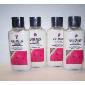 Bath & Body Works Watermelon Lemonade Scented Body Lotion Lot of 4